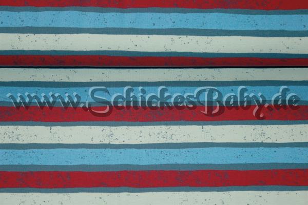 Jersey - Cool Boards Stripes Rot - Blaubeerstern